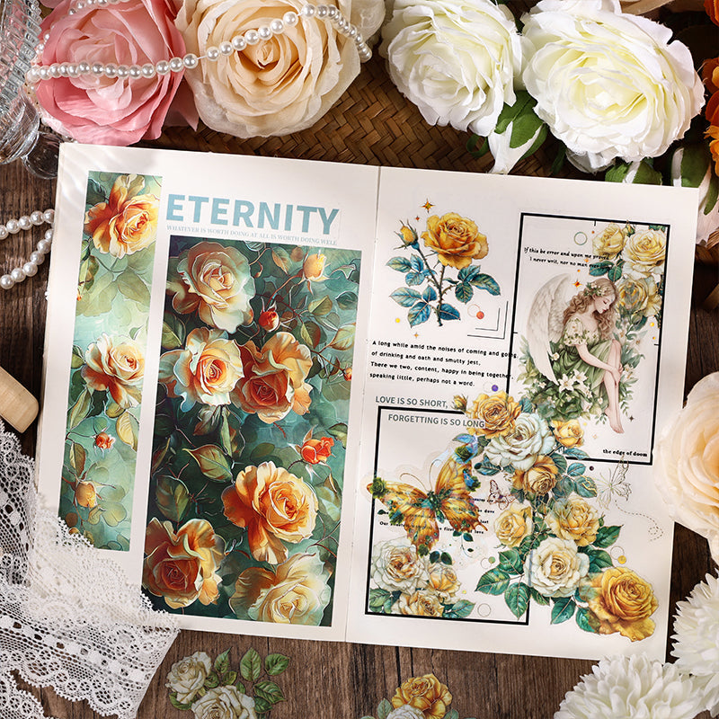 The rose blossoms Sticker