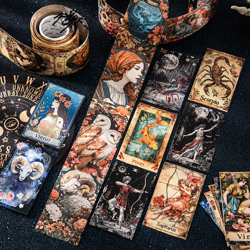 Celestial Dome Echoes Series Washi Tape for journaling, scrapbooking and collage