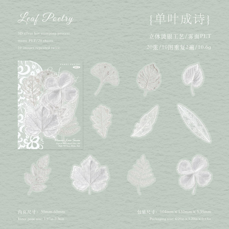 Floral Lace Series Sticker