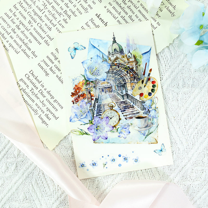 Travel notes PET Tape for journaling, scrapbooking and collage