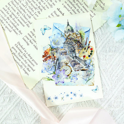 Travel notes PET Tape for journaling, scrapbooking and collage