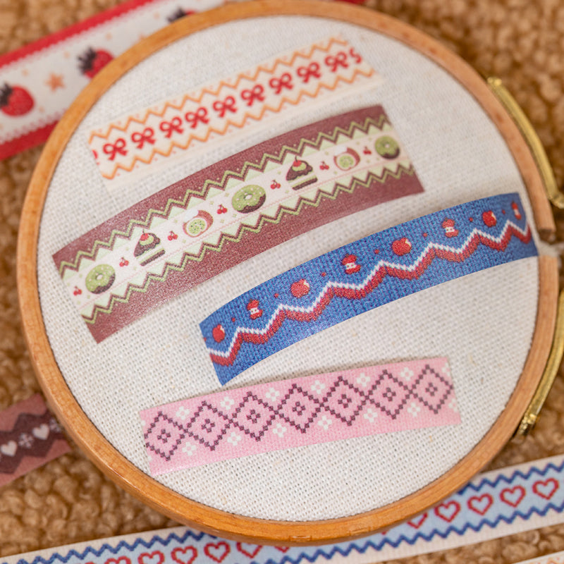 Fair Island Story Series Washi Tape Set featuring island designs for journaling, scrapbooking and collage