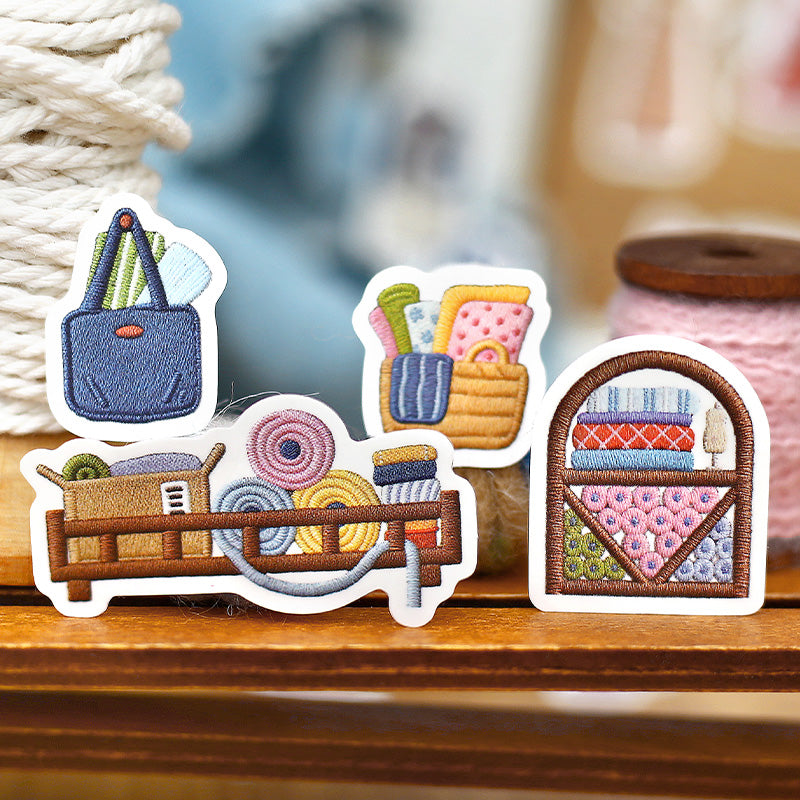 Wonderful Workshop Series Die Cutting Synthetic Paper Tape featuring shop designs for journaling, scrapbooking and collage