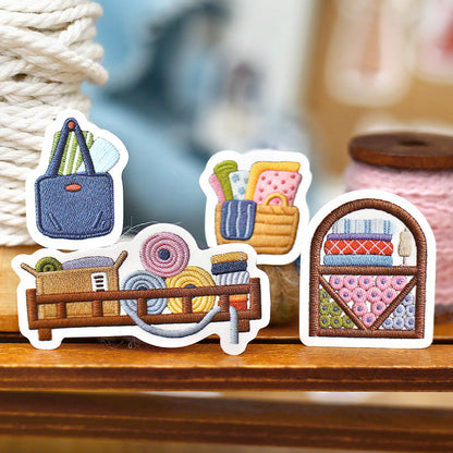 Wonderful Workshop Series Die Cutting Synthetic Paper Tape featuring shop designs for journaling, scrapbooking and collage