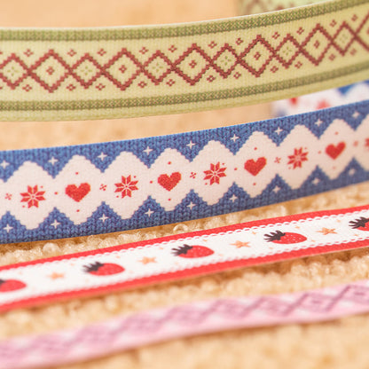Fair Island Story Series Washi Tape Set featuring island designs for journaling, scrapbooking and collage