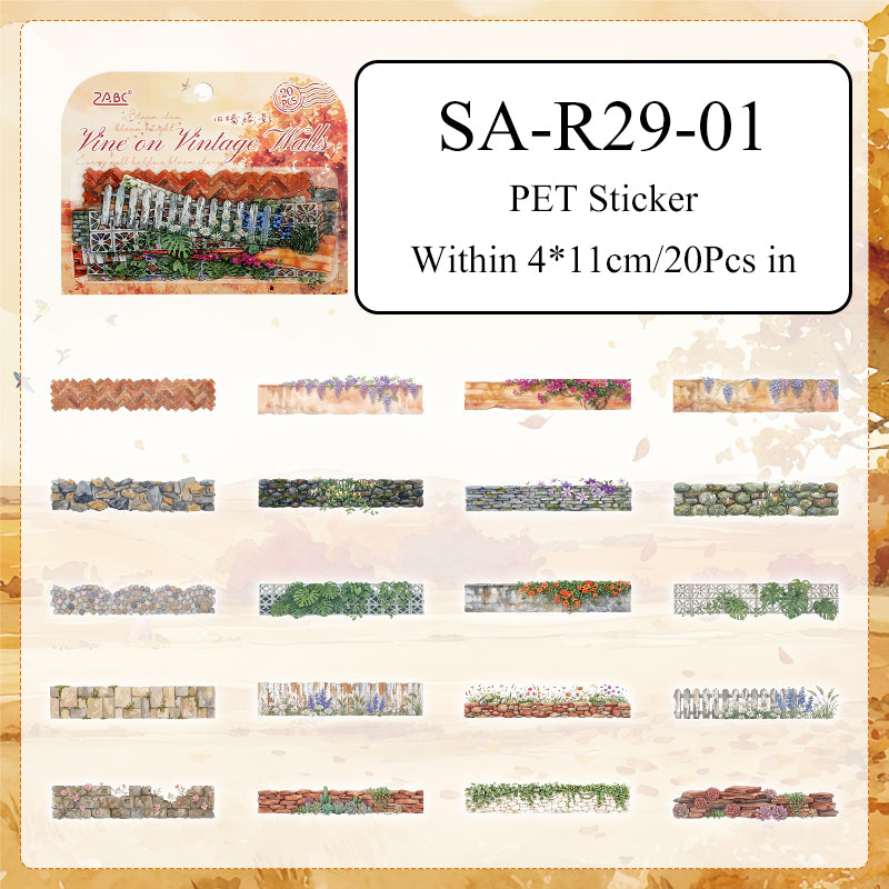 Flower Wall Sermon Series Sticker