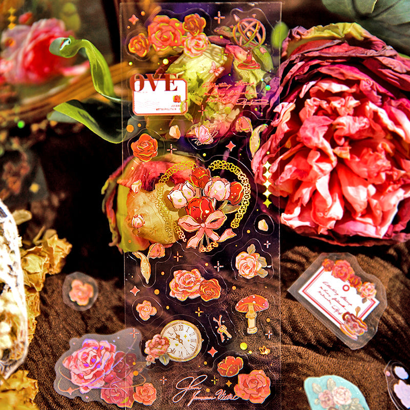 Rose Psalm Sticker