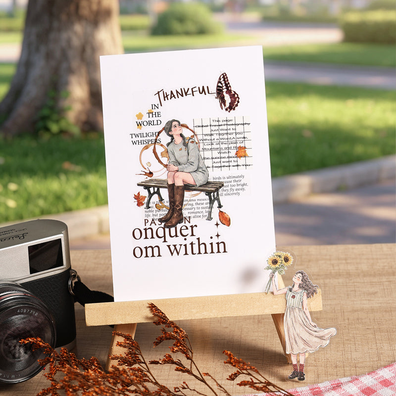 Daily Frame Series Sticker for journaling, scrapbooking and collage