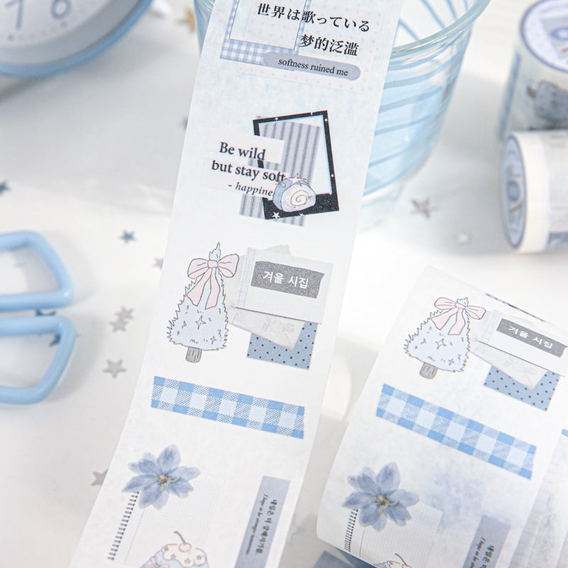 Collage Memoirs Series Die Cutting Washi Tape