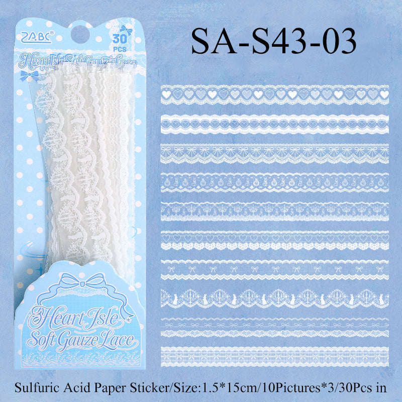 Lace Wander Series Sticker