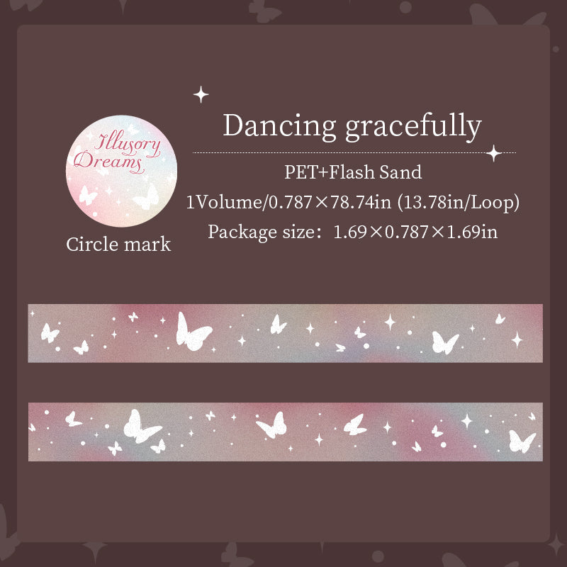 Illusion Dream Series Flash PET Tape