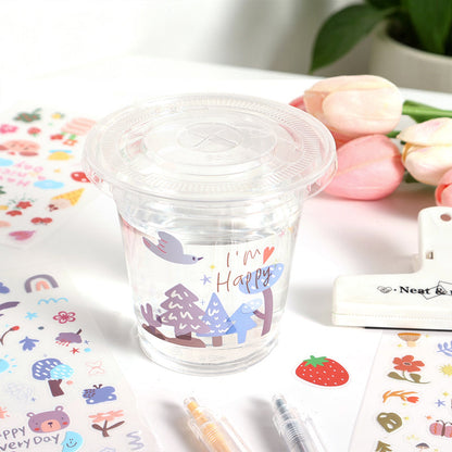 Cloud Travel Series Sticker featuring cloud designs for journaling, scrapbooking and collage