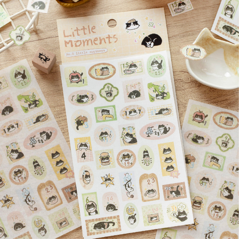Brief Moment Series Sticker for journaling, scrapbooking and collage