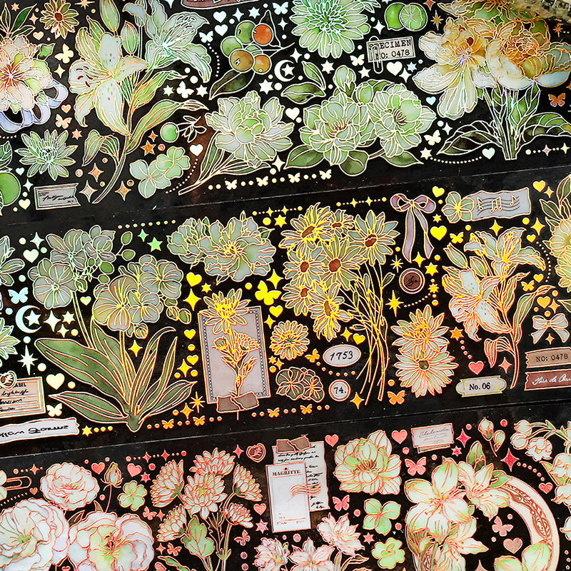 Flower singing Sticker