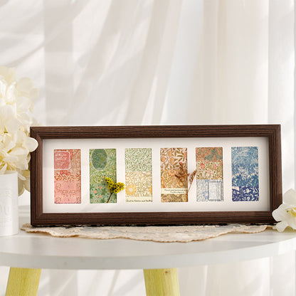 Maurice's flower paper Series Die Cutting White Kraft Paper Tape featuring white, and flower designs for journaling, scrapbooking and collage
