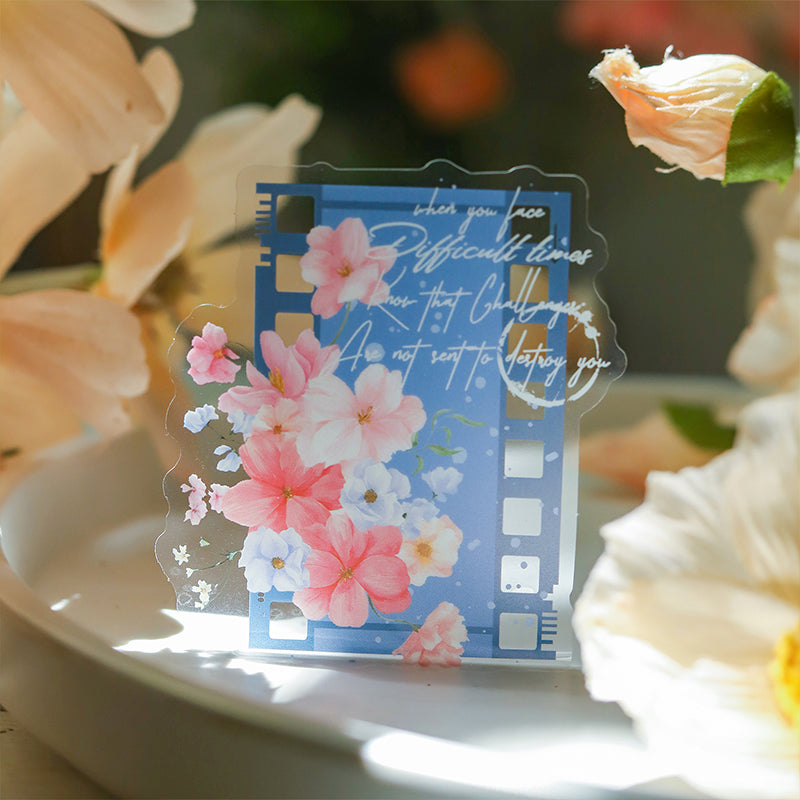 Flower film Sticker