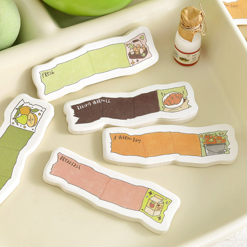 Color Ramblings Series Sticker featuring color designs for journaling, scrapbooking and collage