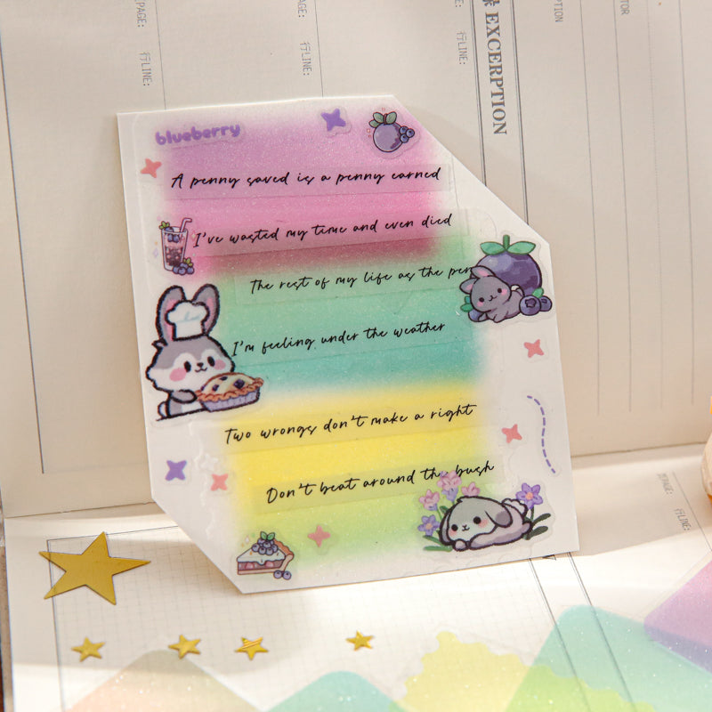 Pet Cute Album Series Die Cutting PET Tape for journaling, scrapbooking and collage