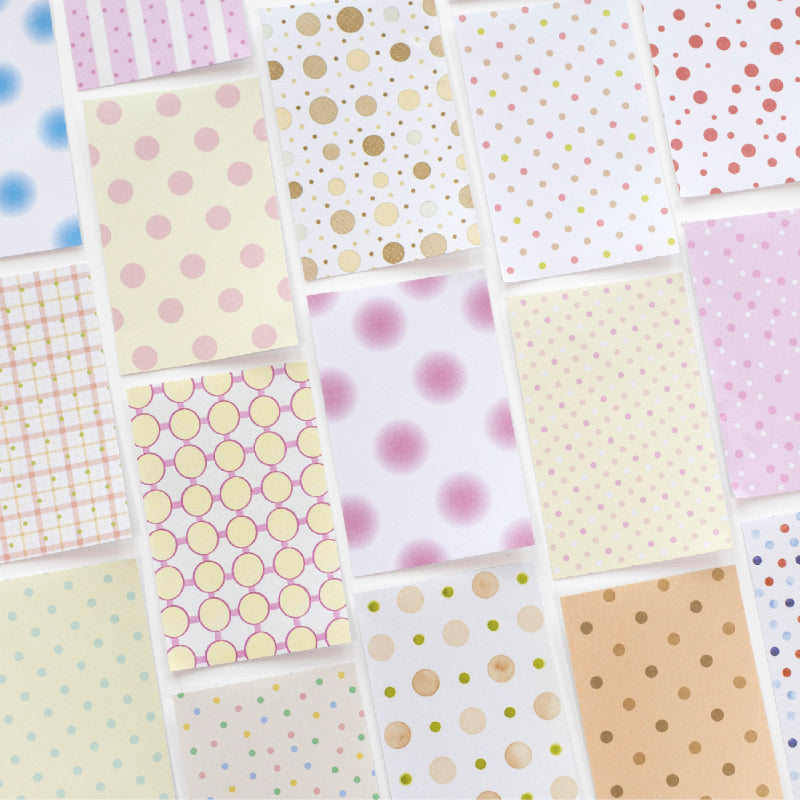 Dot Private Collection Series Sticker Book featuring book designs for journaling, scrapbooking and collage