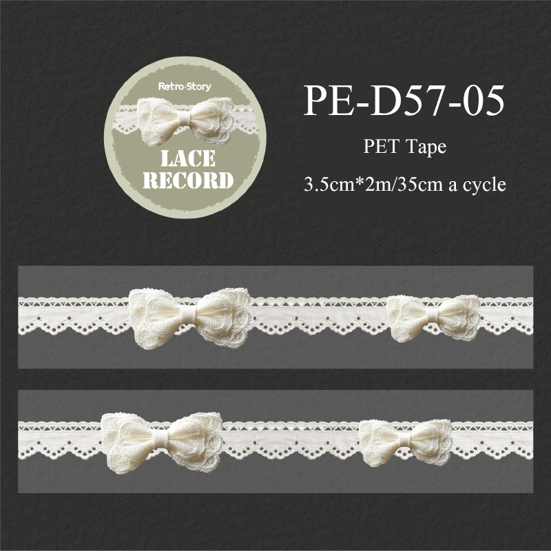 Lace Record Series PET Tape