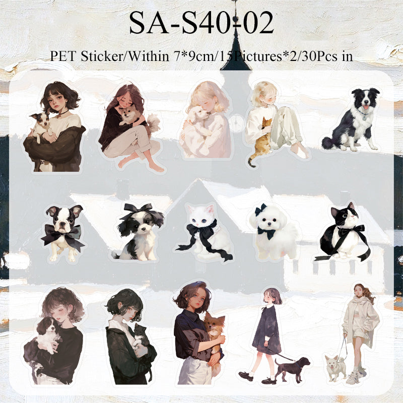 Pet Meet Series Sticker