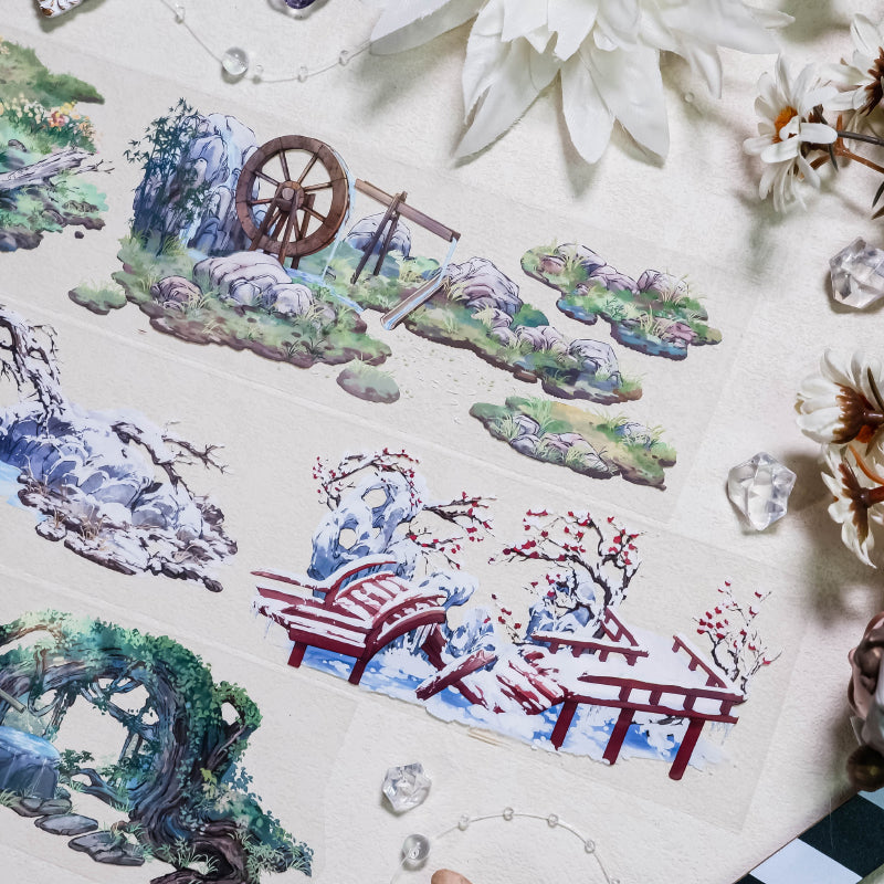 Whole Roll 7cm*5m Holy Land PET Tape for journaling, scrapbooking and collage