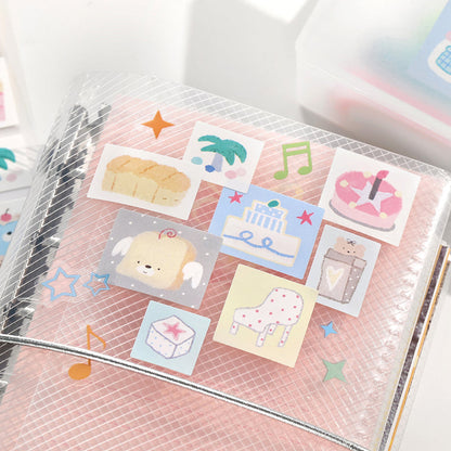 Daydream Fragment Series Sticker featuring dream designs for journaling, scrapbooking and collage