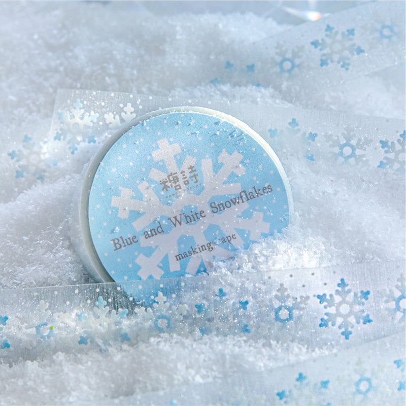 Winter Sonata Series Flash PET Tape for journaling, scrapbooking and collage
