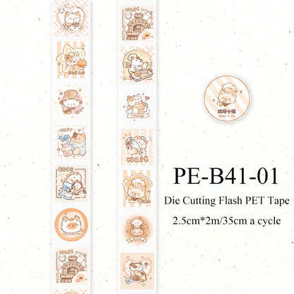 Heal Soft Cat Series Die Cutting Flash PET Tape
