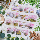 7cm*100cm Cherry Blossom Tree PET Tape