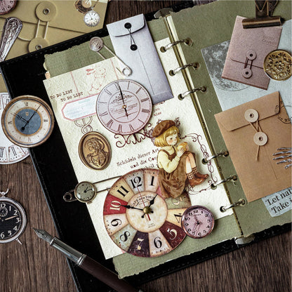 Antique Exhibition Room Series Sticker for journaling, scrapbooking and collage