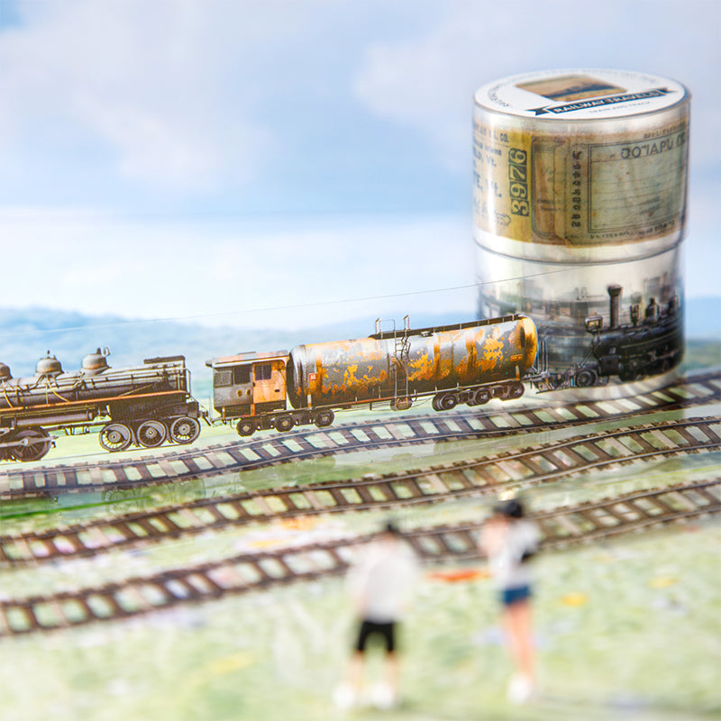 Railway travels series PET Tape for journaling, scrapbooking and collage
