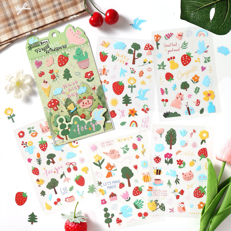 Cloud Travel Series Sticker featuring cloud designs for journaling, scrapbooking and collage