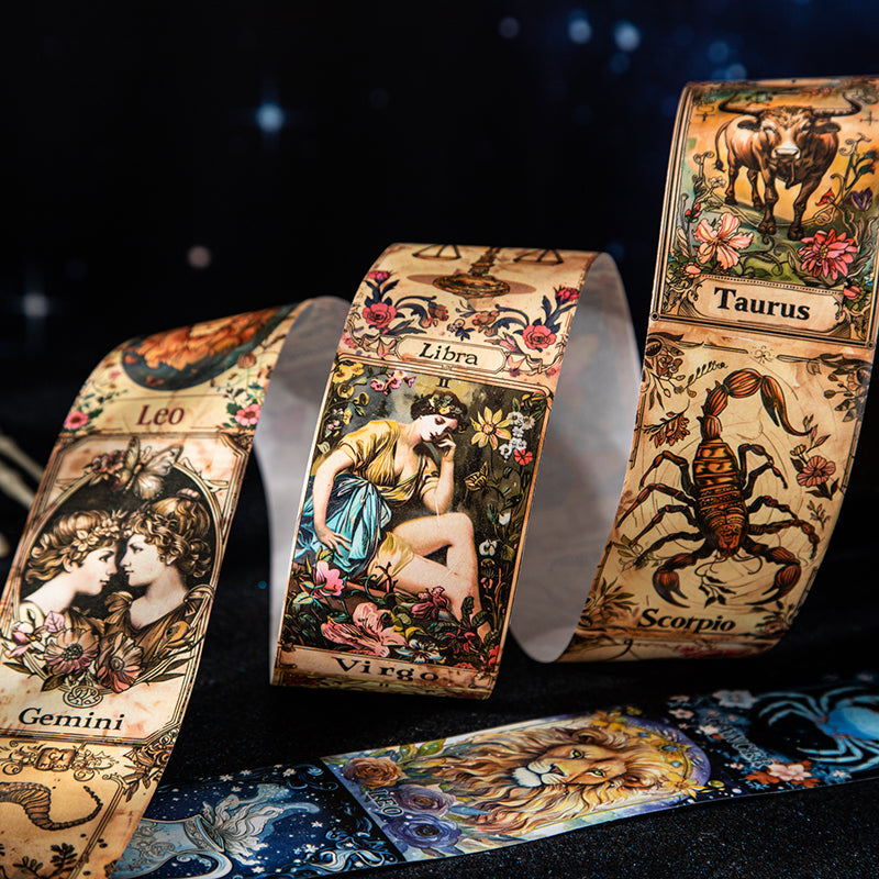 Celestial Dome Echoes Series Washi Tape for journaling, scrapbooking and collage