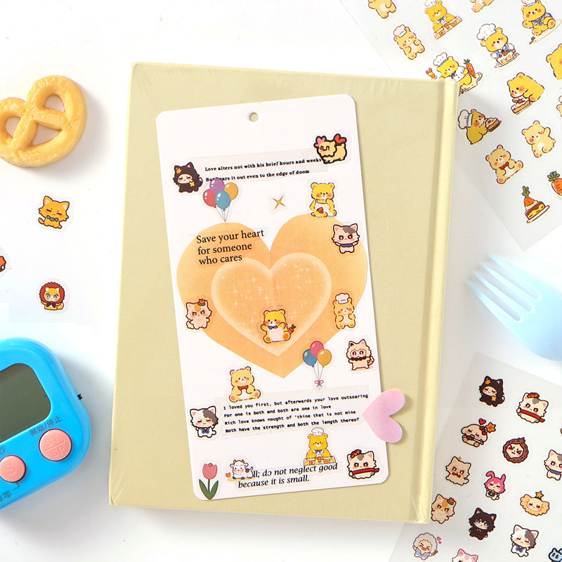 Cute Adventure Series Sticker for journaling, scrapbooking and collage
