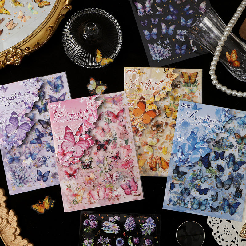Flower Butterfly Language Sticker