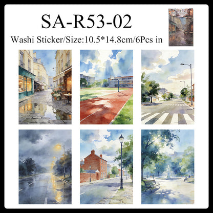 Warm Waves Rising Series Sticker