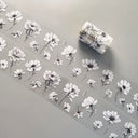 Flower Shadow White PET Tape