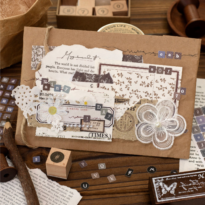 Character Series Sticker for journaling, scrapbooking and collage