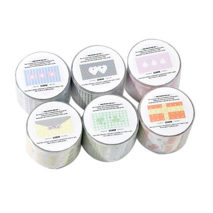 Showa Monologue series Die Cutting Writing Paper Tape for journaling, scrapbooking and collage