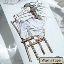 5cm*333cm Spring Wind Die Cutting Washi/PET/Fog PET Tape