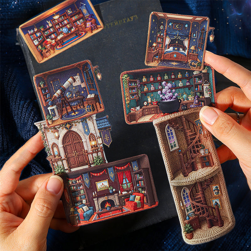 My Magic Space Series 3D Sticker for journaling, scrapbooking and collage