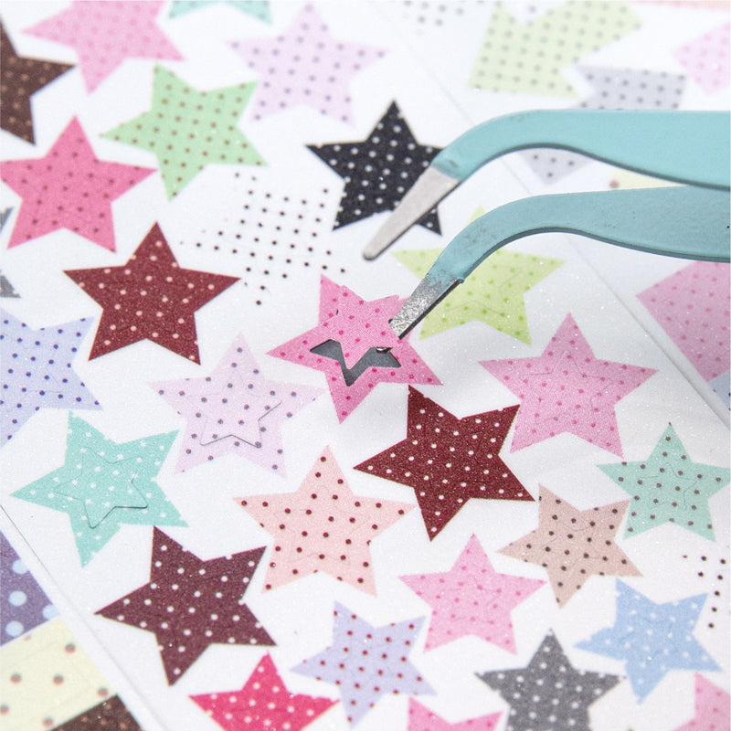 Polka Dot Control Series Die Cutting Flash Synthetic Paper Tape featuring dot designs for journaling, scrapbooking and collage