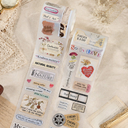 Quotes Pages Fog PET Tape