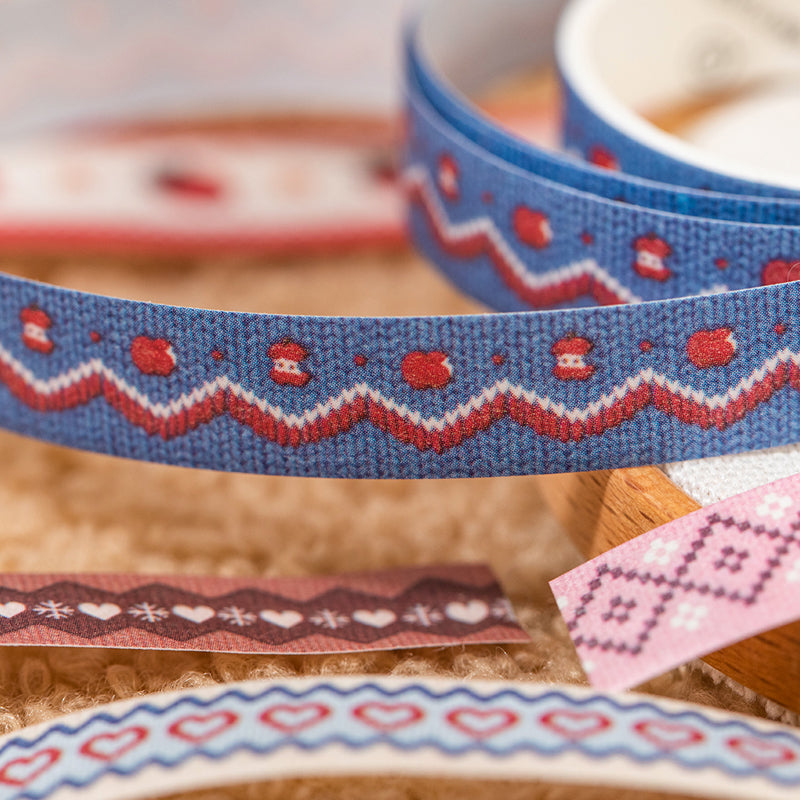 Fair Island Story Series Washi Tape Set featuring island designs for journaling, scrapbooking and collage
