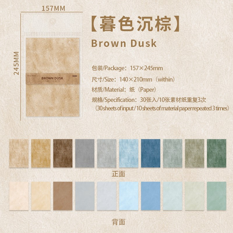 Pick Sweet Rose Material Paper