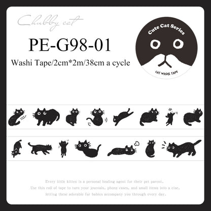Cute Cat Series Washi Tape