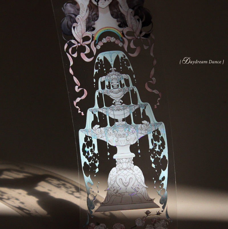 Whole Roll 4.8cm*10m Daydream Dance Glass Light PET Tape