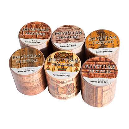 Egyptian Exploration Series Washi Tape for journaling, scrapbooking and collage