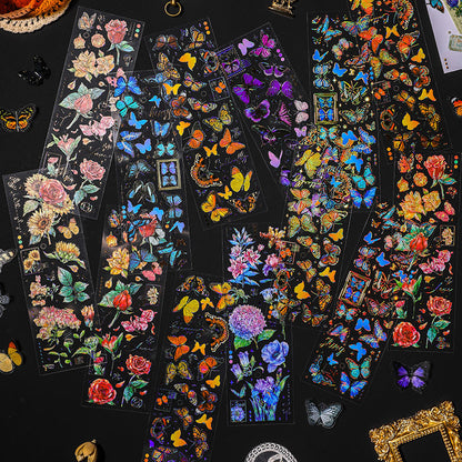 Flower style Sticker